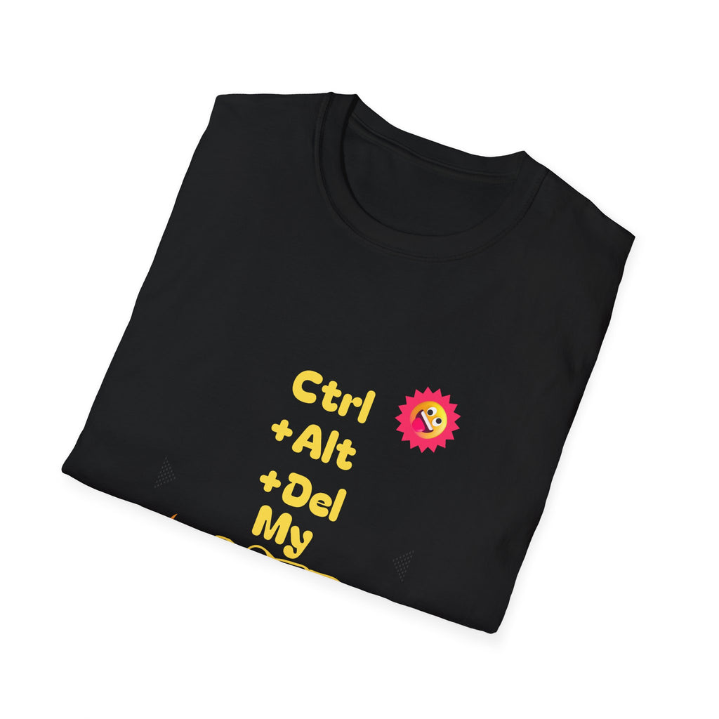 T-Shirt Ctrl+Alt+Del is my Life Funny Computer Geek Design