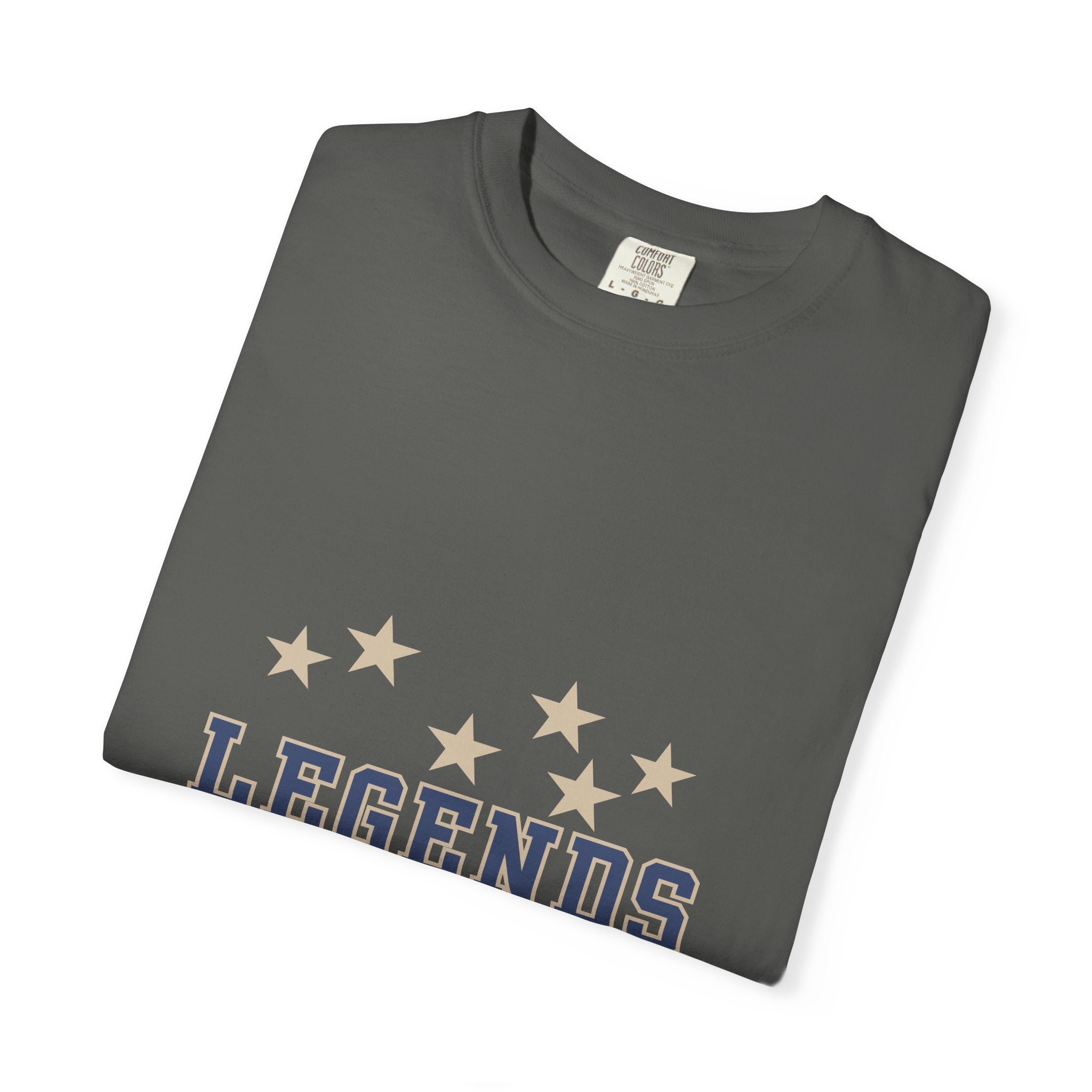 Legends Loading Unisex Garment-Dyed T-Shirt, Casual Tee, Gift for Sports Lovers, Team Spirit Wear, Birthday Present, Everyday Comfort