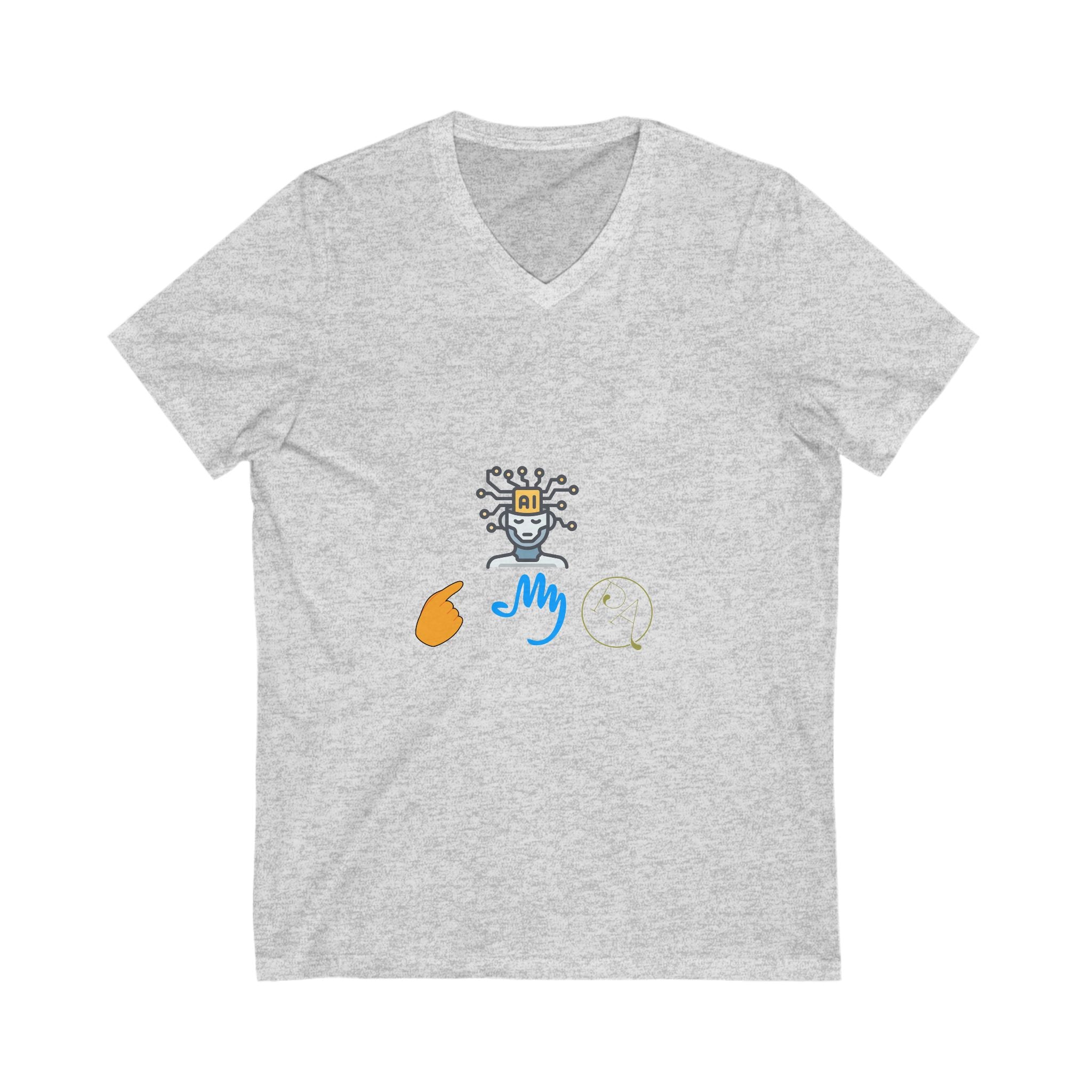 V-Neck Tee AI Personal Assistant Design