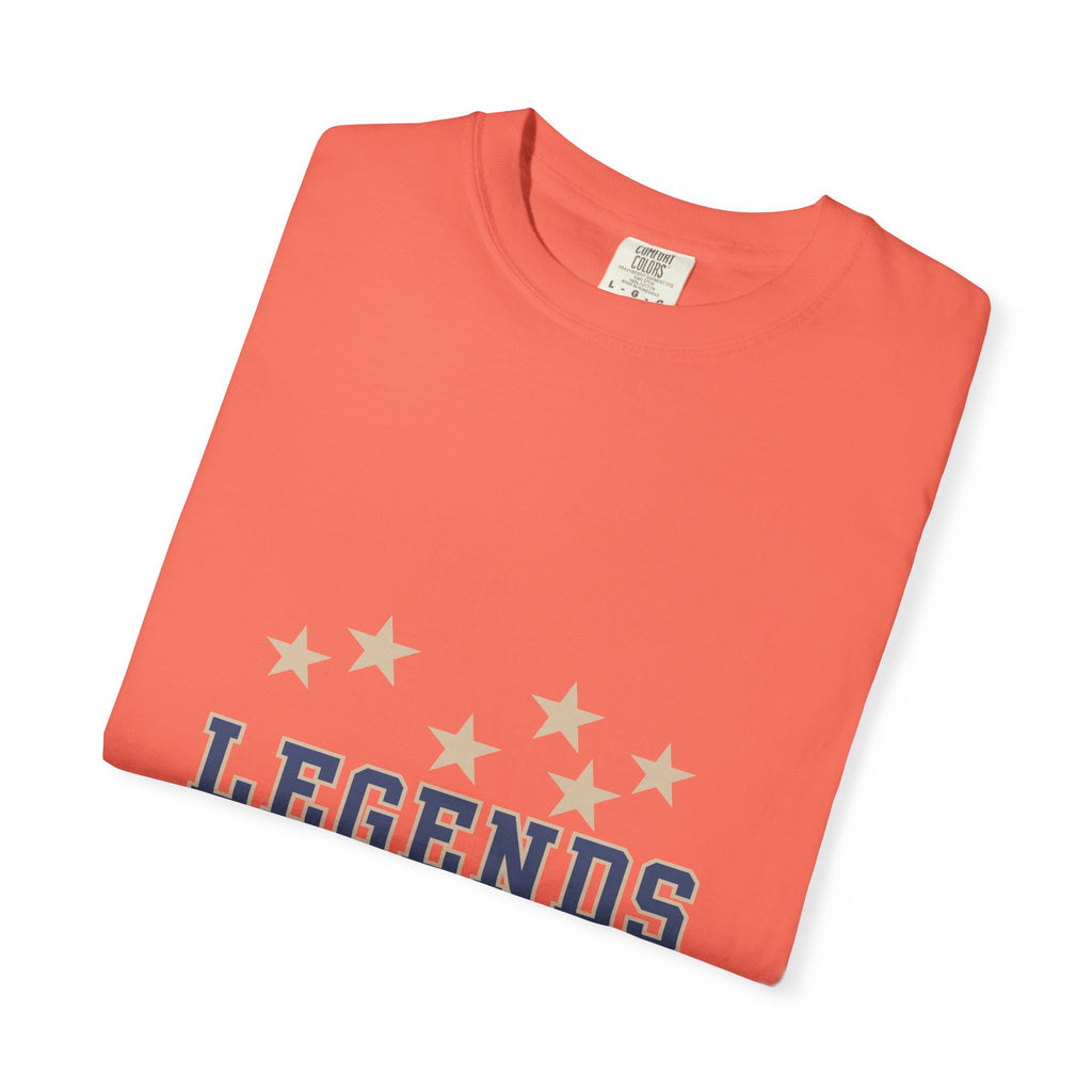 Legends Loading Unisex Garment-Dyed T-Shirt, Casual Tee, Gift for Sports Lovers, Team Spirit Wear, Birthday Present, Everyday Comfort