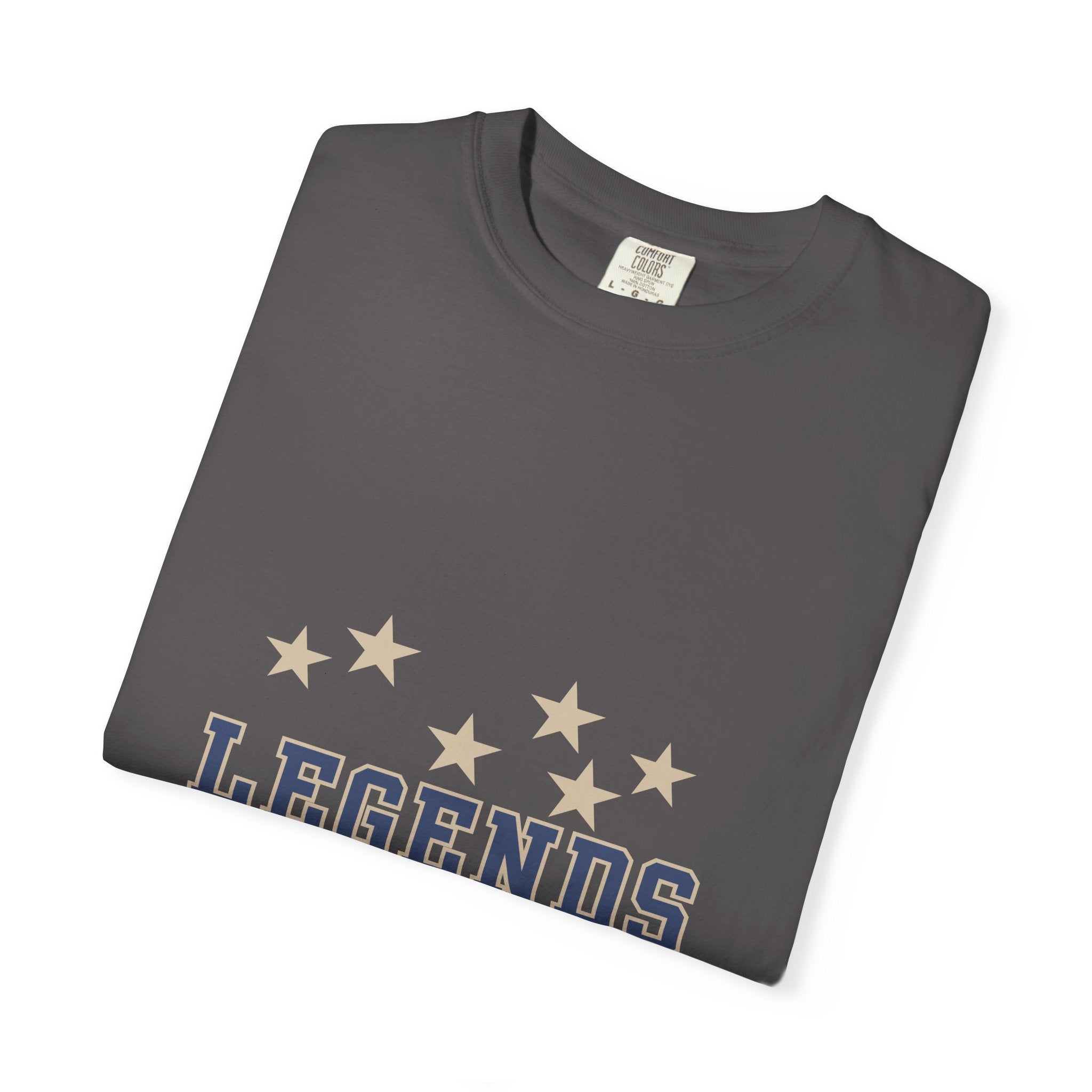 Legends Loading Unisex Garment-Dyed T-Shirt, Casual Tee, Gift for Sports Lovers, Team Spirit Wear, Birthday Present, Everyday Comfort