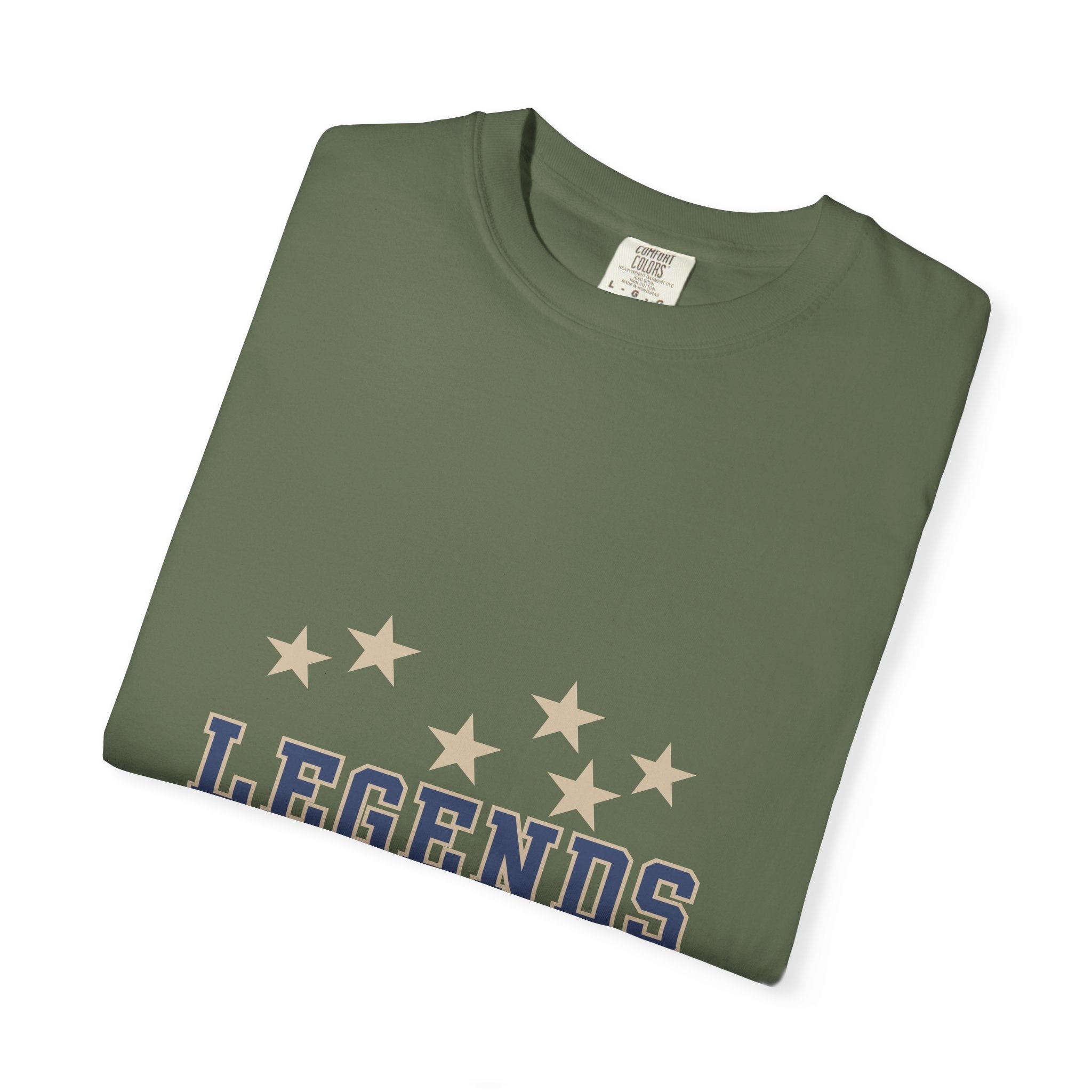 Legends Loading Unisex Garment-Dyed T-Shirt, Casual Tee, Gift for Sports Lovers, Team Spirit Wear, Birthday Present, Everyday Comfort