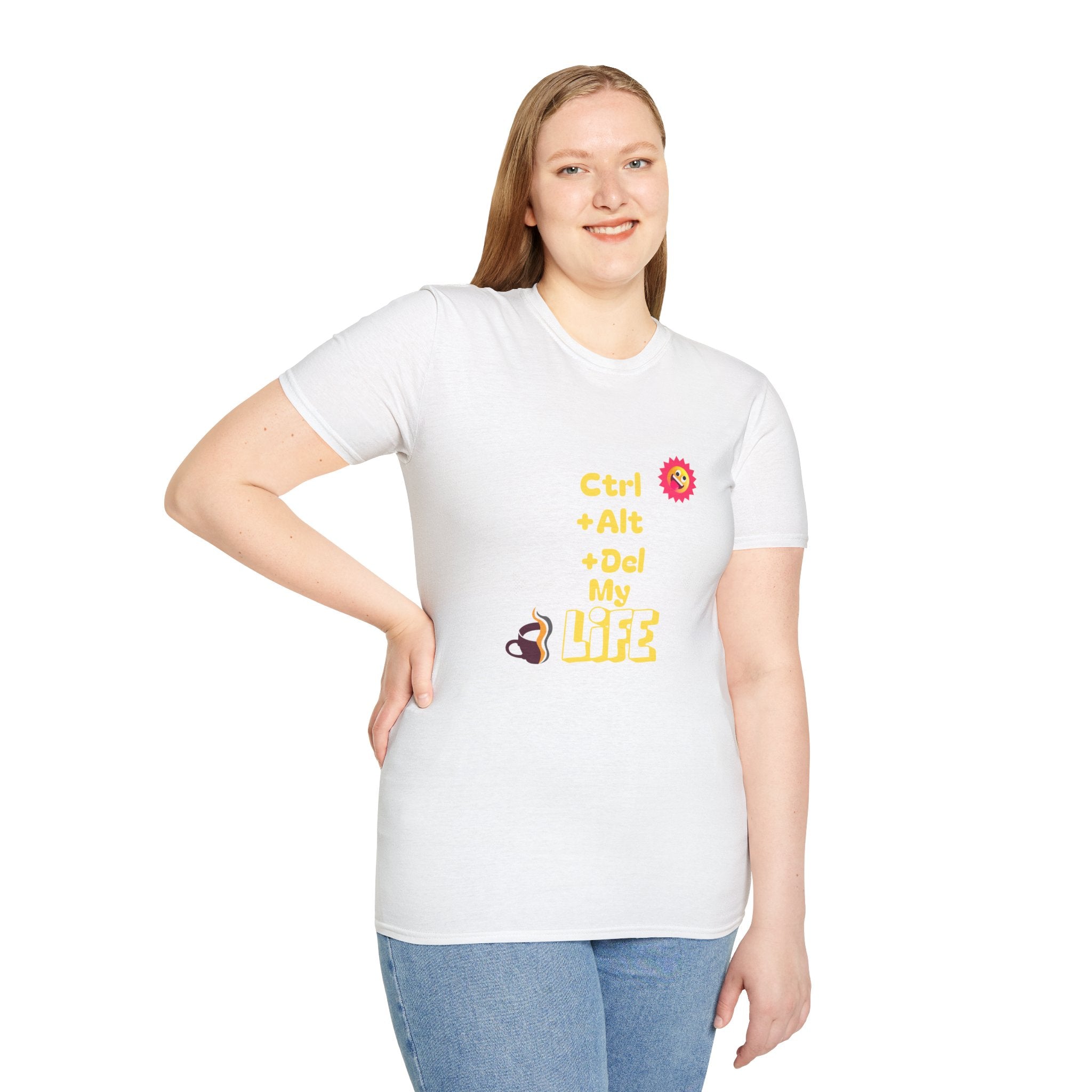 T-Shirt Ctrl+Alt+Del is my Life Funny Computer Geek Design