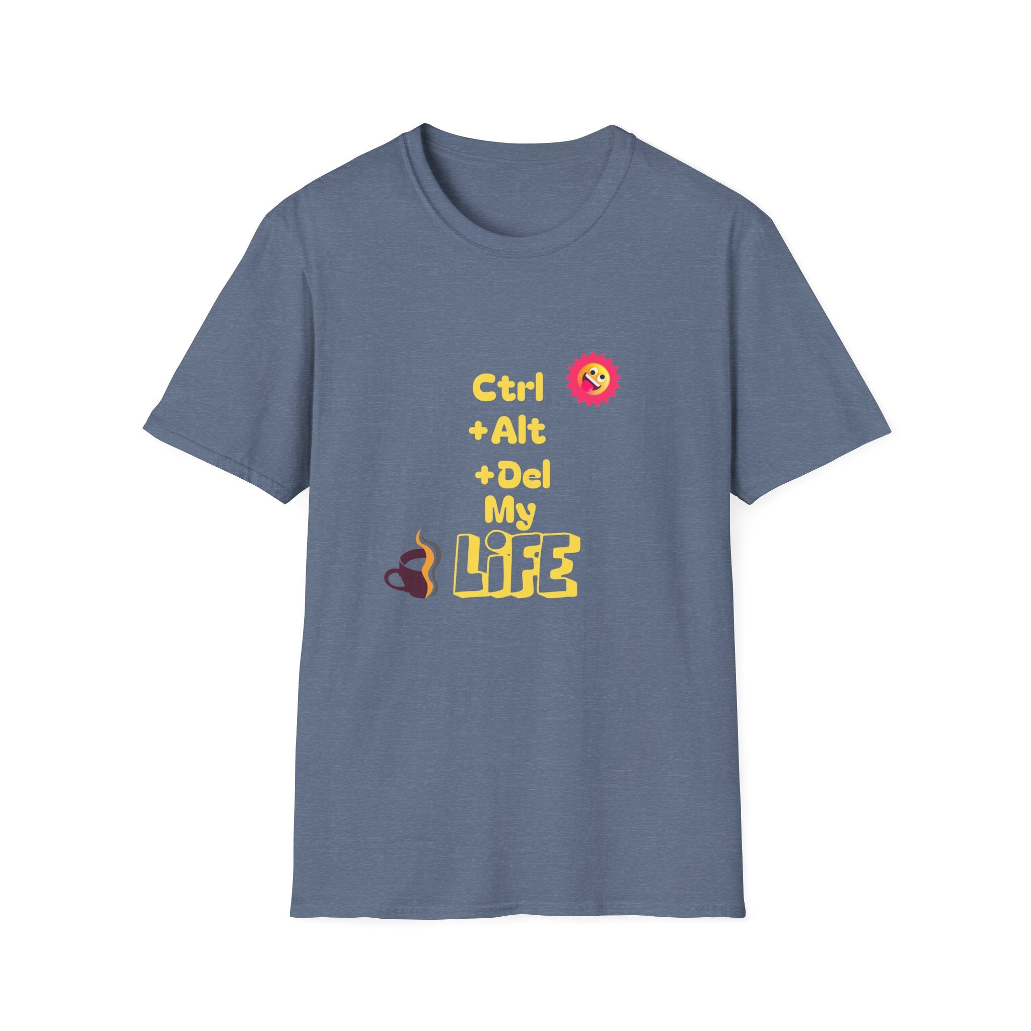 T-Shirt Ctrl+Alt+Del is my Life Funny Computer Geek Design