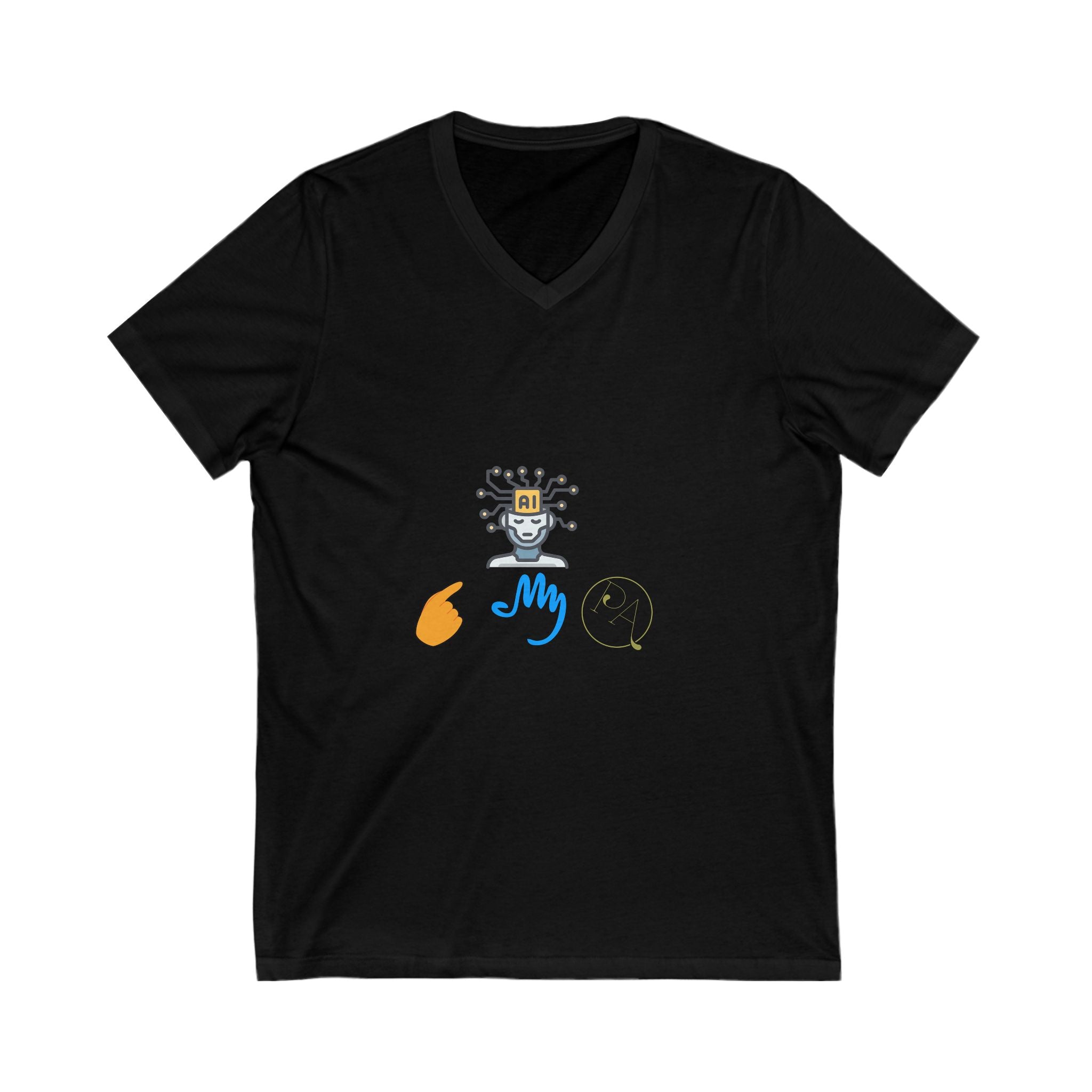 V-Neck Tee AI Personal Assistant Design