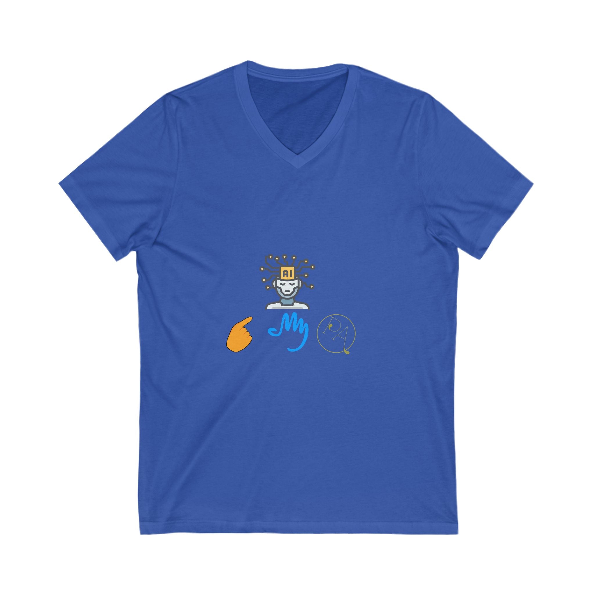 V-Neck Tee AI Personal Assistant Design