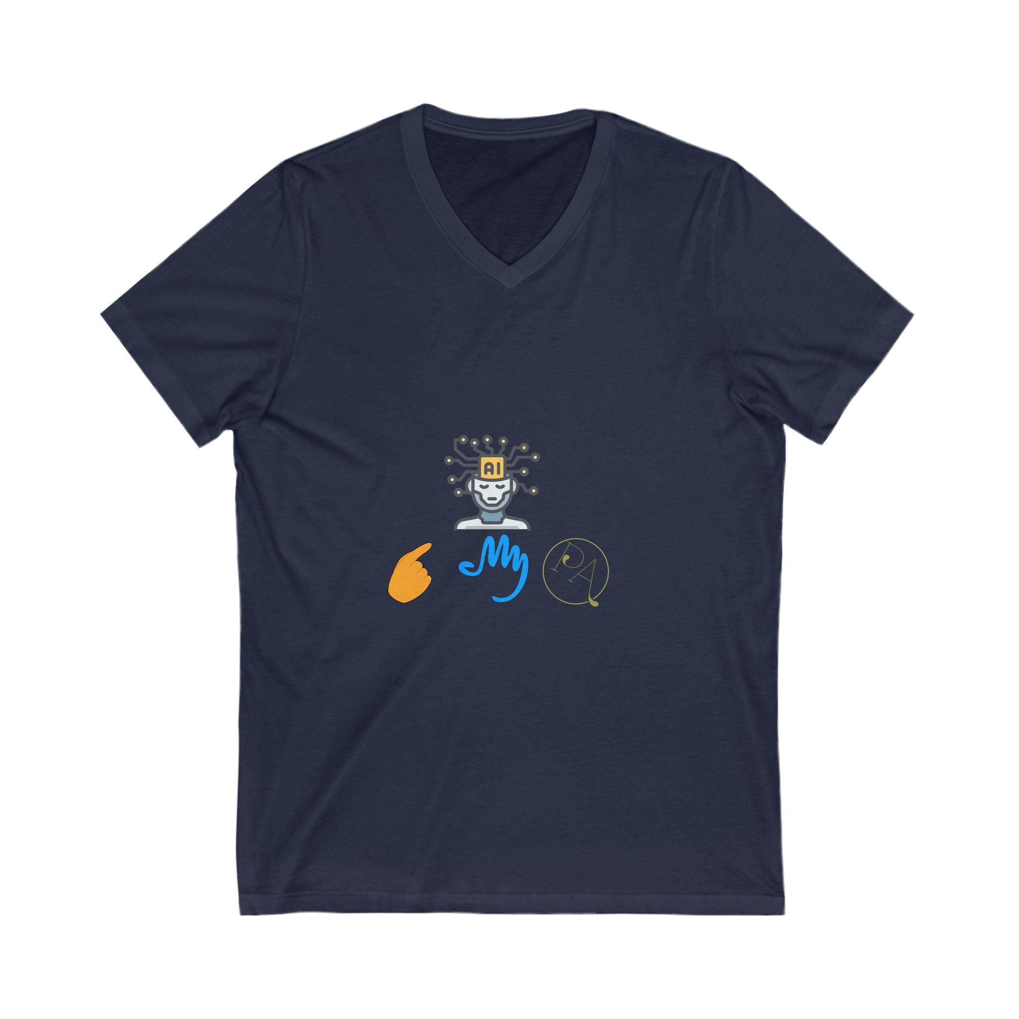 V-Neck Tee AI Personal Assistant Design