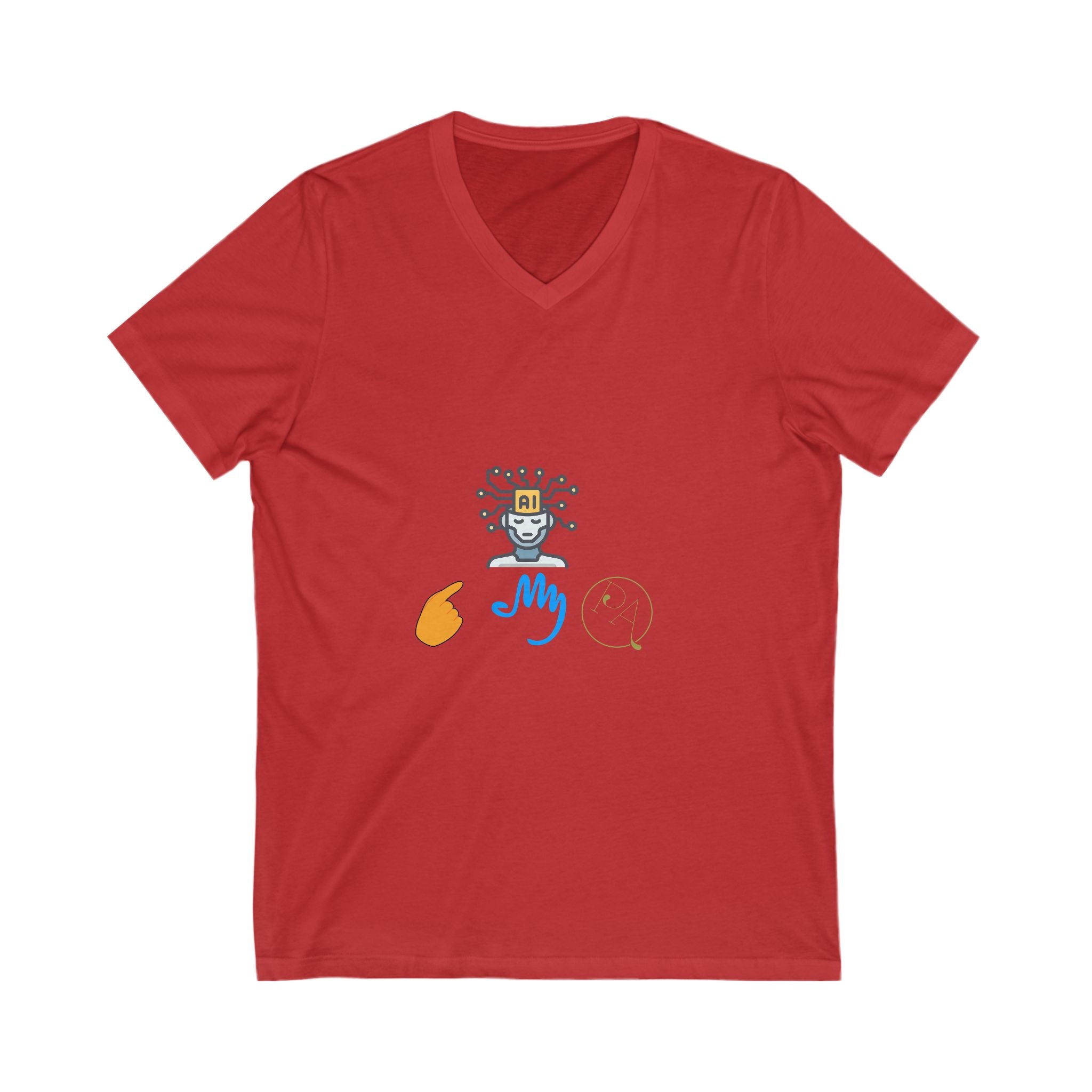 V-Neck Tee AI Personal Assistant Design