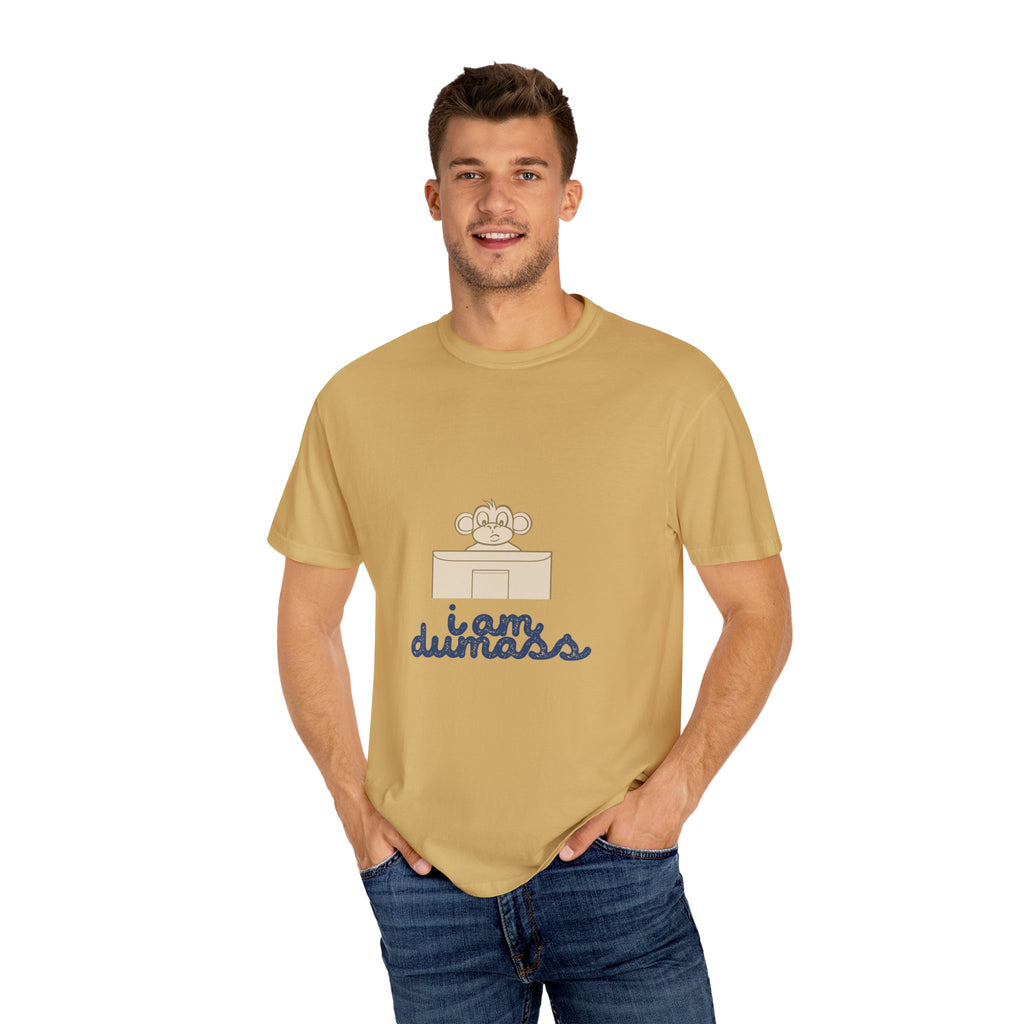 Funny Unisex T-Shirt - 'I Am Dumass' Design, Humorous Gift, Casual Tee, Trendy Apparel, Unique Statement Shirt