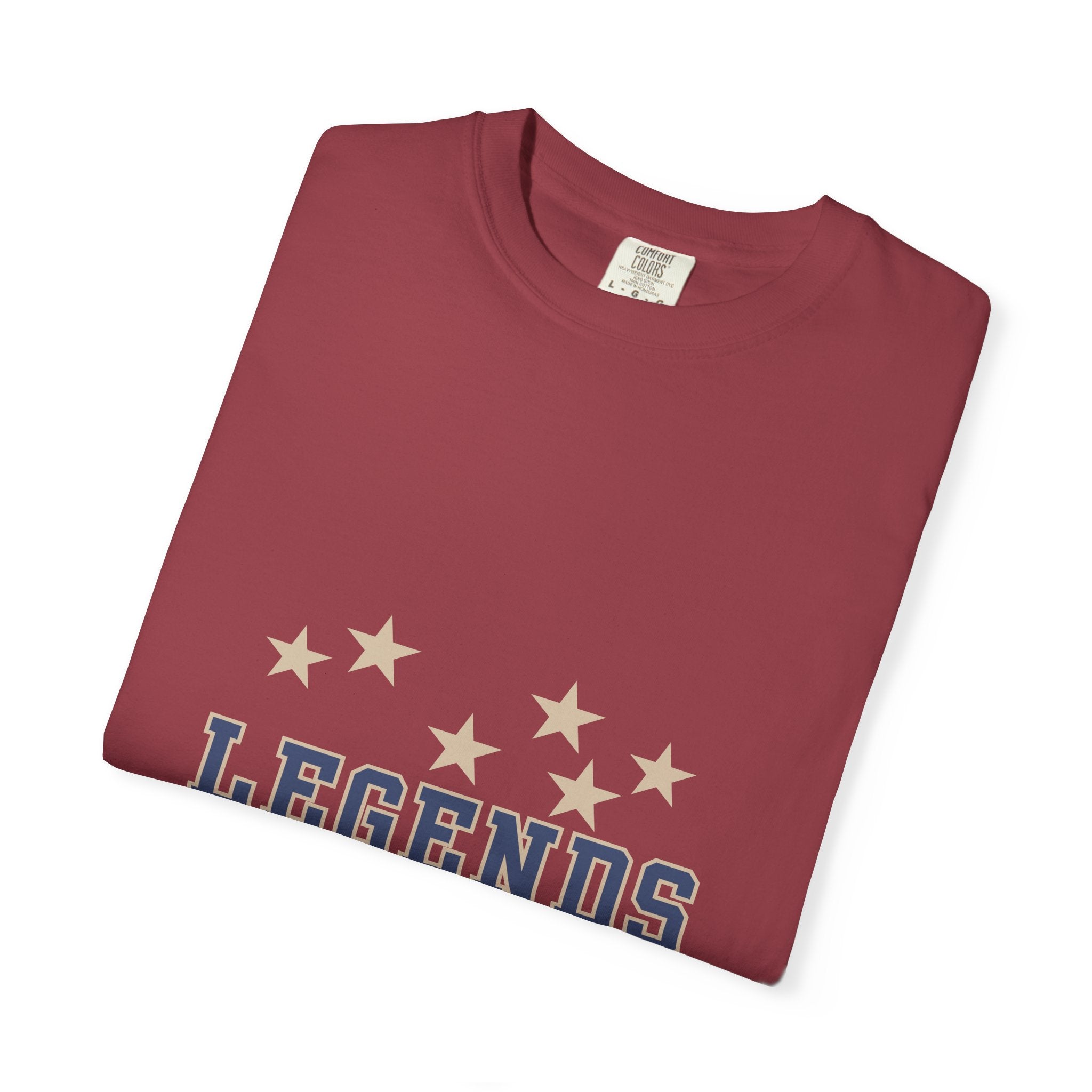 Legends Loading Unisex Garment-Dyed T-Shirt, Casual Tee, Gift for Sports Lovers, Team Spirit Wear, Birthday Present, Everyday Comfort