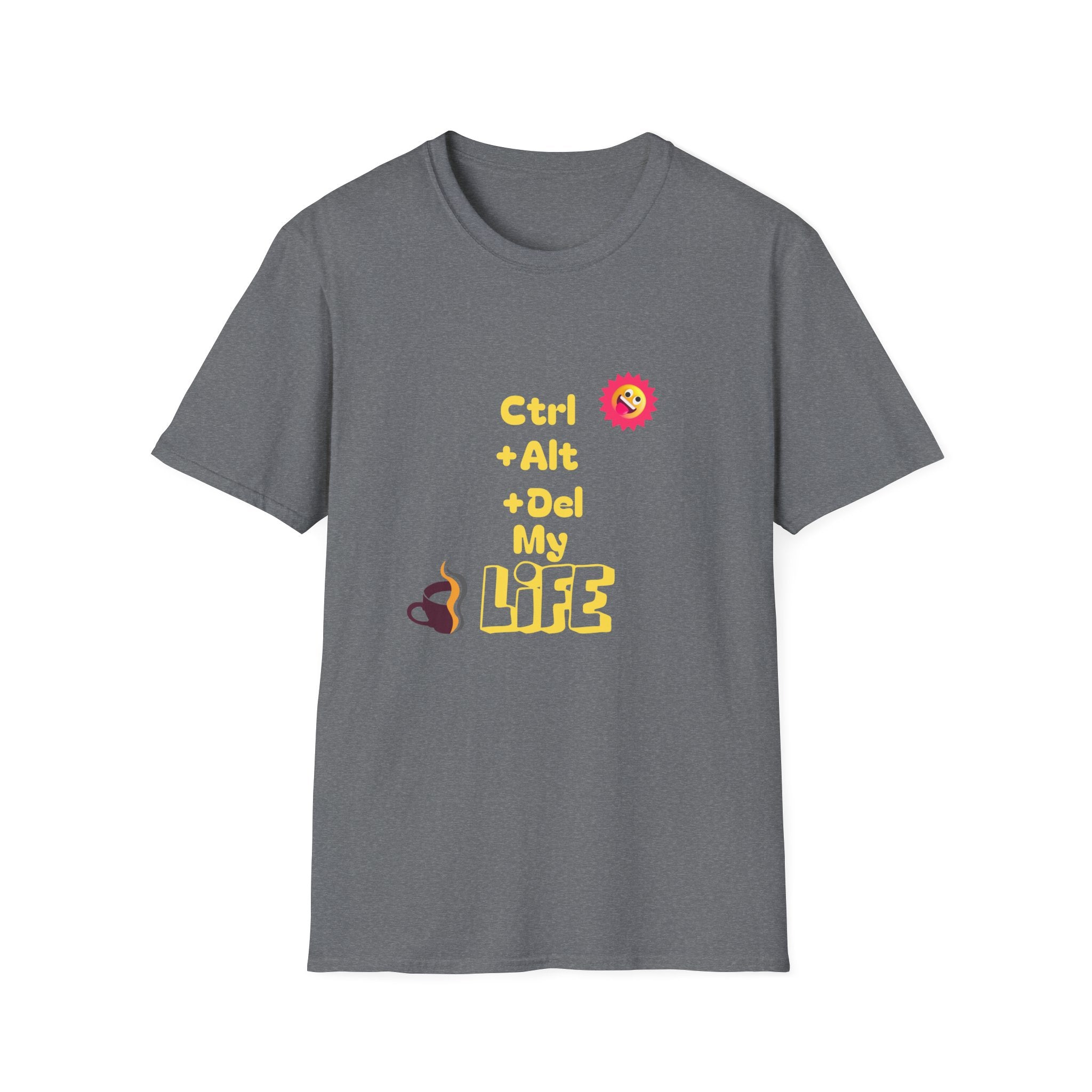 T-Shirt Ctrl+Alt+Del is my Life Funny Computer Geek Design