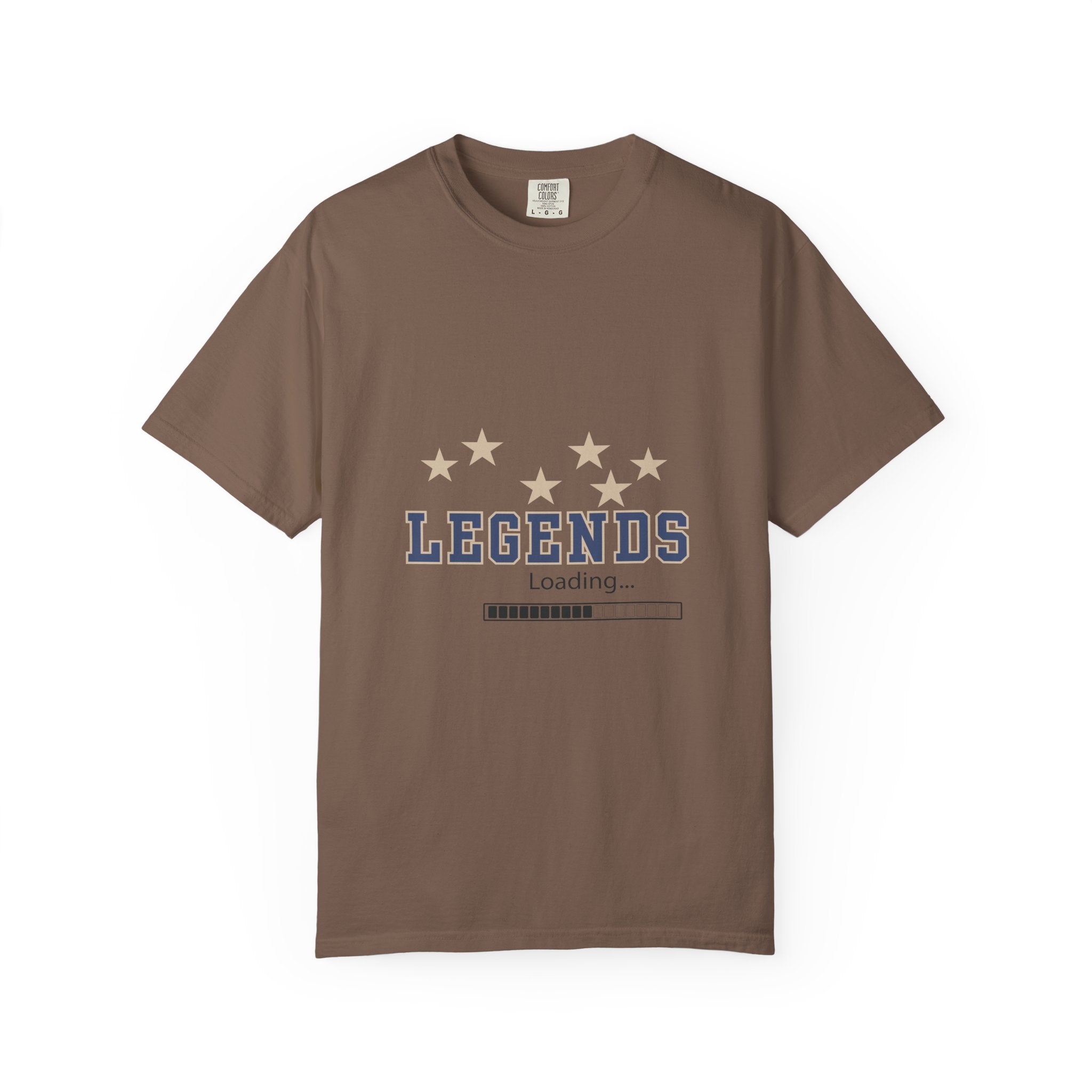 Legends Loading Unisex Garment-Dyed T-Shirt, Casual Tee, Gift for Sports Lovers, Team Spirit Wear, Birthday Present, Everyday Comfort