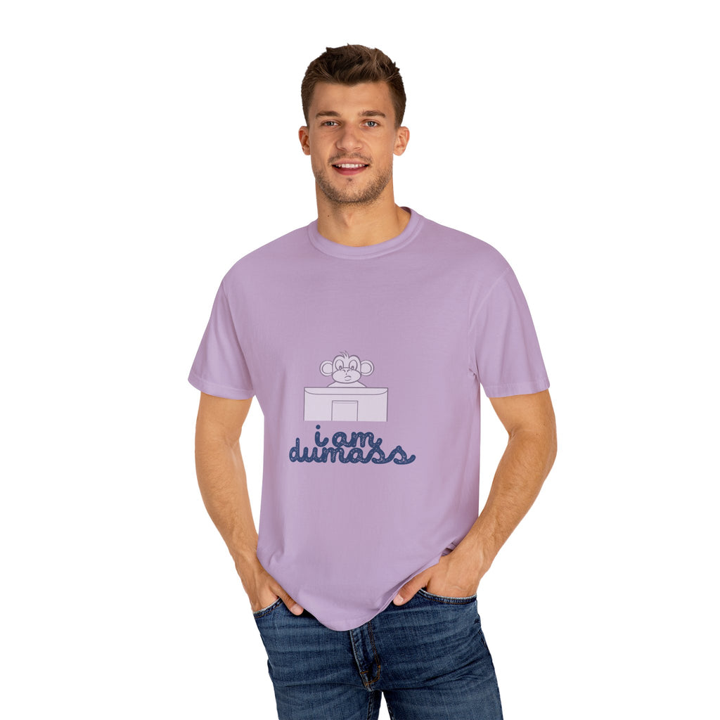 Funny Unisex T-Shirt - 'I Am Dumass' Design, Humorous Gift, Casual Tee, Trendy Apparel, Unique Statement Shirt
