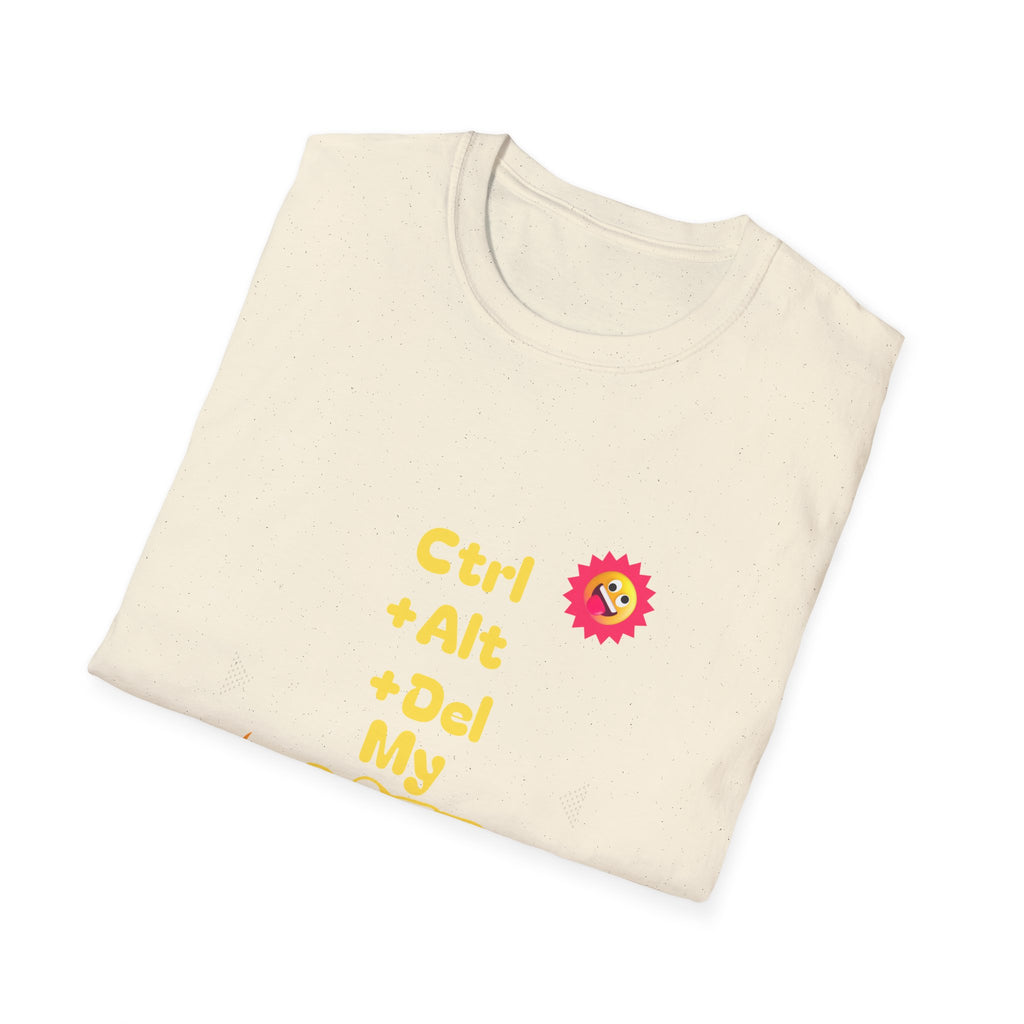 T-Shirt Ctrl+Alt+Del is my Life Funny Computer Geek Design