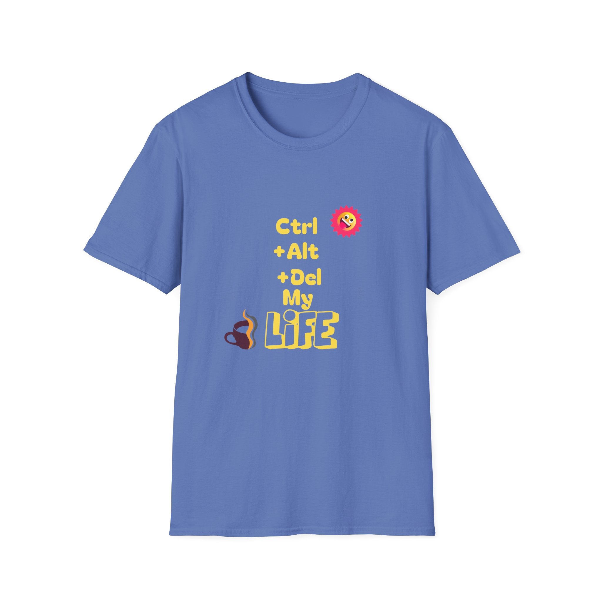 T-Shirt Ctrl+Alt+Del is my Life Funny Computer Geek Design