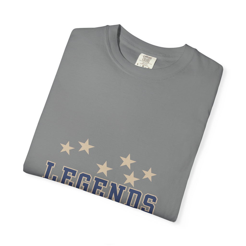 Legends Loading Unisex Garment-Dyed T-Shirt, Casual Tee, Gift for Sports Lovers, Team Spirit Wear, Birthday Present, Everyday Comfort