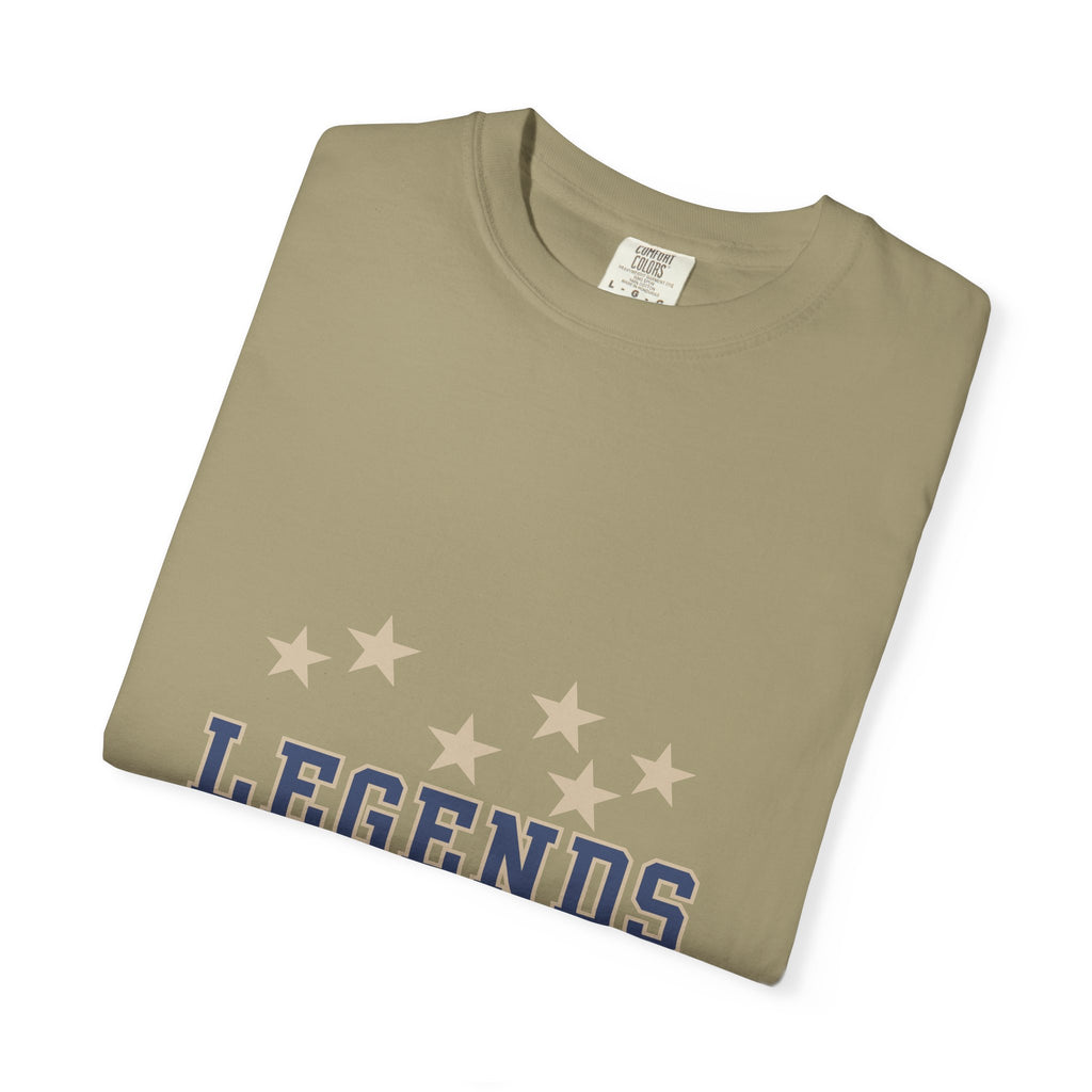 Legends Loading Unisex Garment-Dyed T-Shirt, Casual Tee, Gift for Sports Lovers, Team Spirit Wear, Birthday Present, Everyday Comfort