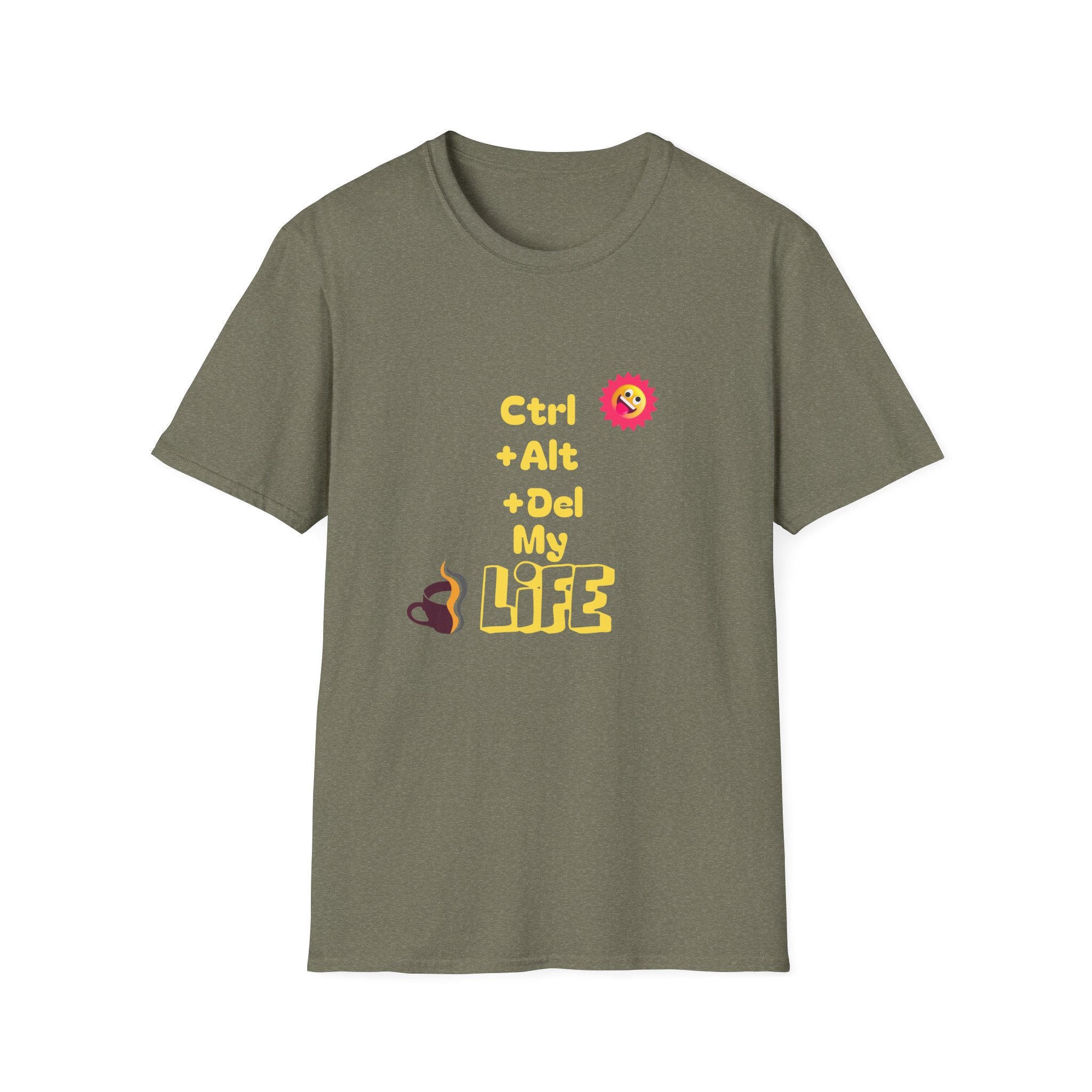 T-Shirt Ctrl+Alt+Del is my Life Funny Computer Geek Design
